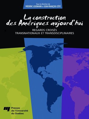 cover image of La construction des Amériques aujourd'hui